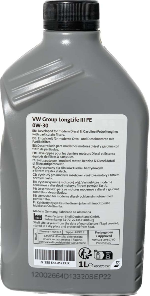 VAG 0W30 1L